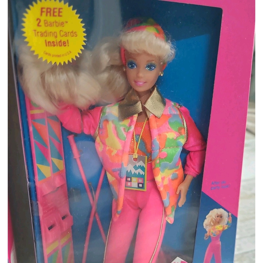 NEW IN BOXES VTG 1991 Ski Fun Barbie & Midge Dolls Mattel #7511 After Sky‎ Party - Picture 3 of 15